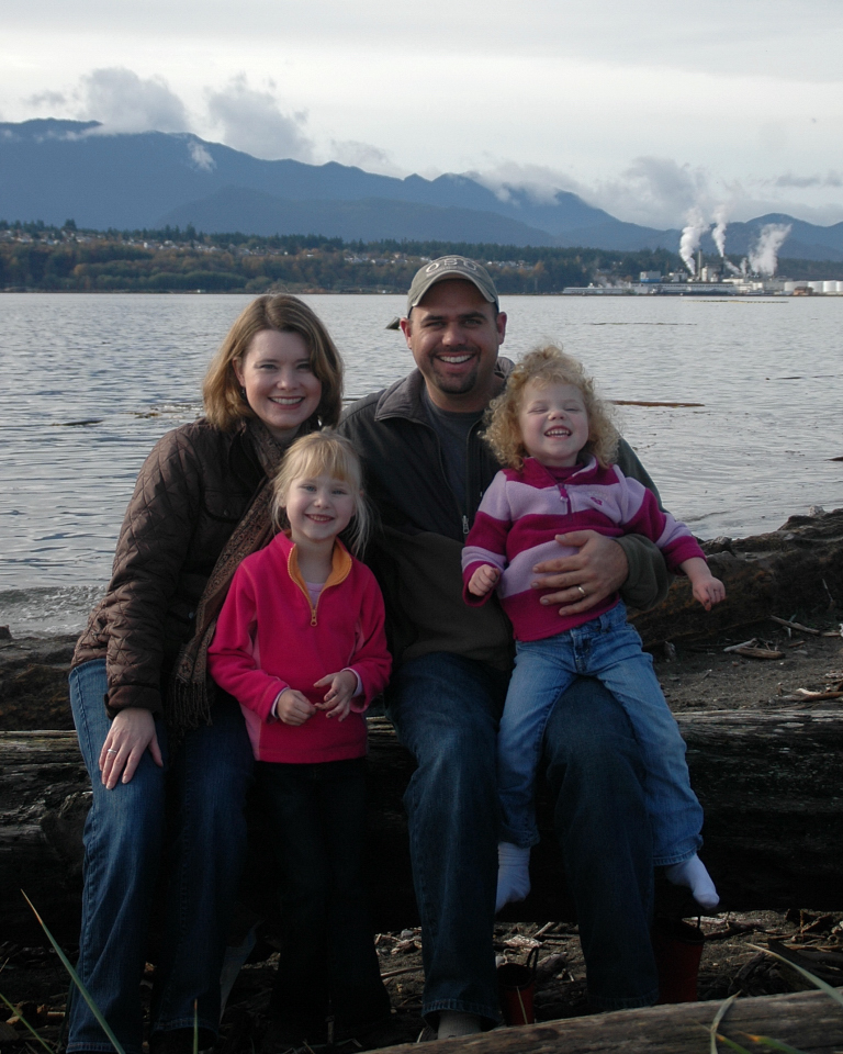 The Olympic Mountains greet the Pacific Ocean.